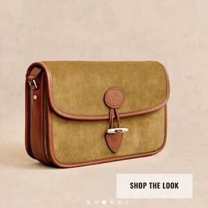 Sezane Milo vintage shoulder bag